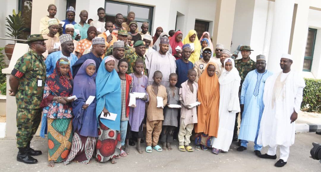 [PHOTOS] Army rescues 35 kidnap victims in Katsina