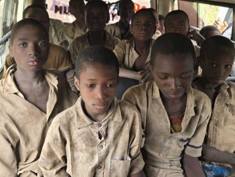 [PHOTOS] DHQ releases pictures of rescued Kuriga School children