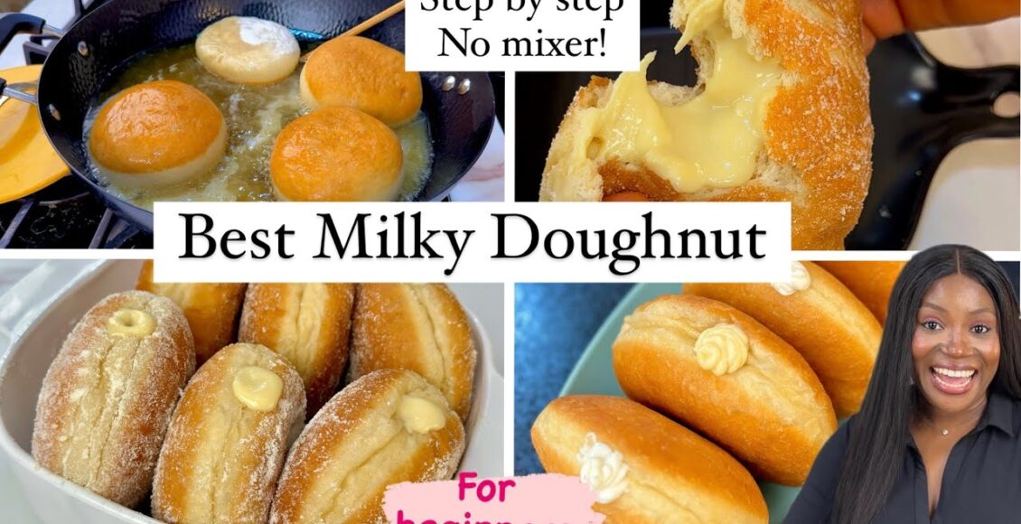 Milky doughnuts