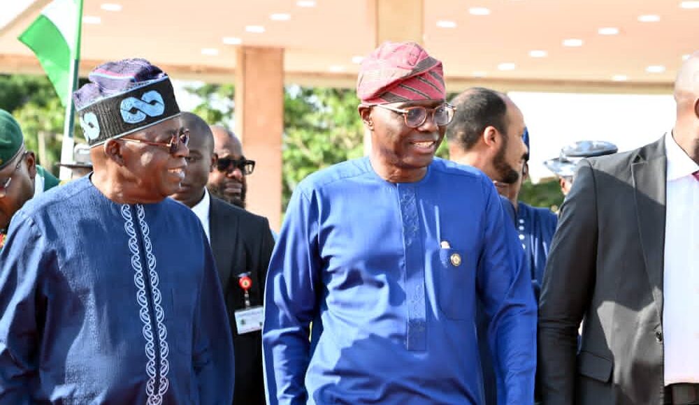 Tinubu arrives Lagos for Eid-El-Fitr celebrations [PHOTOS]
